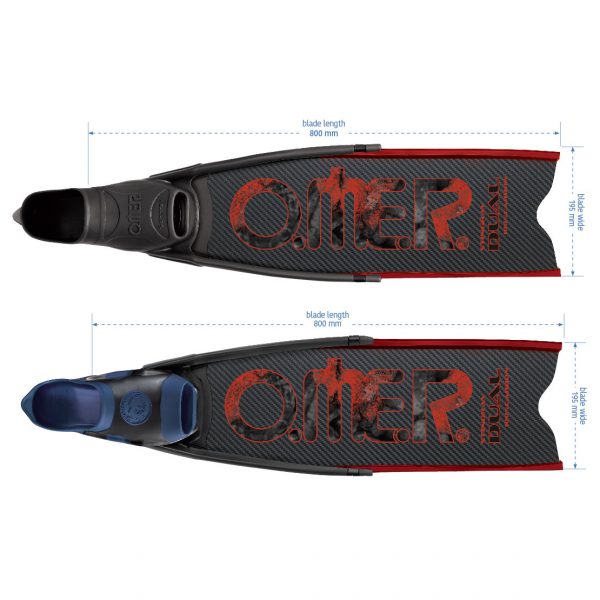 OMER - Stingray Dual Carbon - FINS OMER