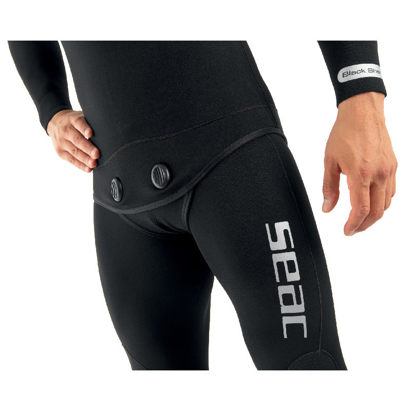 WETSUIT SEAC BLACK SHARK 5mm/3mm SEAC