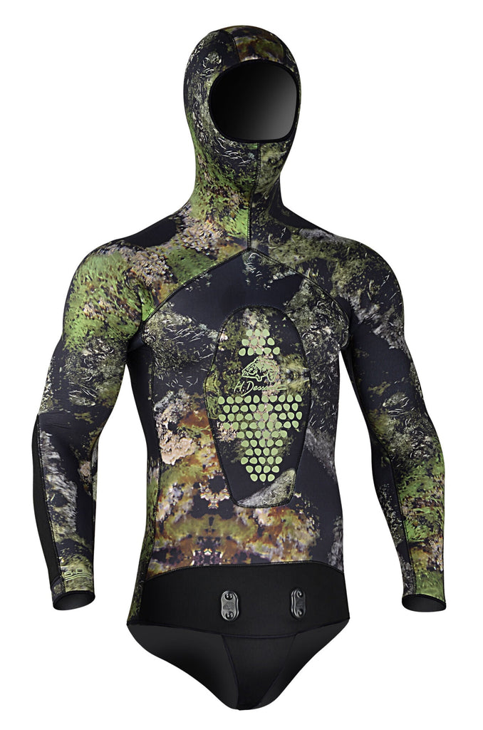 H.DESSAULT BY C4 - MEROU WETSUIT CAMO BluDiving.com