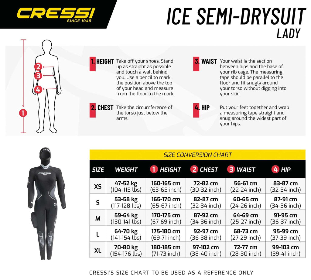 CRESSI Ice Semi-Drysuit CRESSI