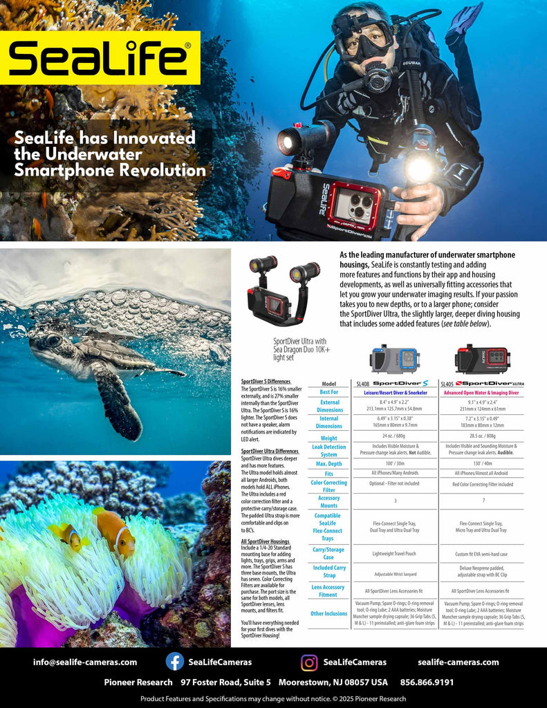 SEALIFE SPORTDIVER-S  SMARTPHONE HOUSING SEALIFE