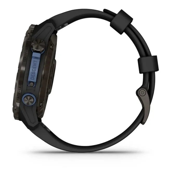 Garmin Descent MK3i  Carbon Gray DLC Titanium with Black Silicone Band- 51 mm GARMIN