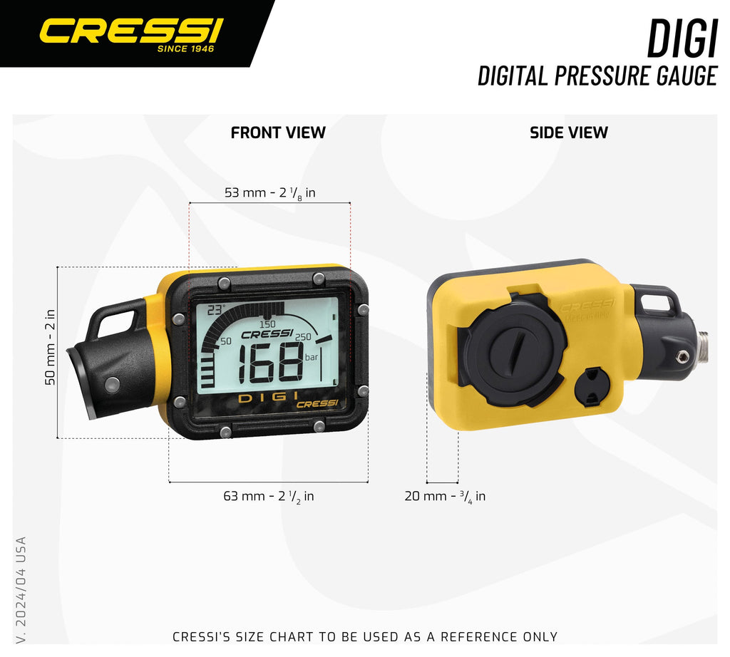 DIGI CONSOLE - DIGITAL PRESSURE GAUGE CRESSI